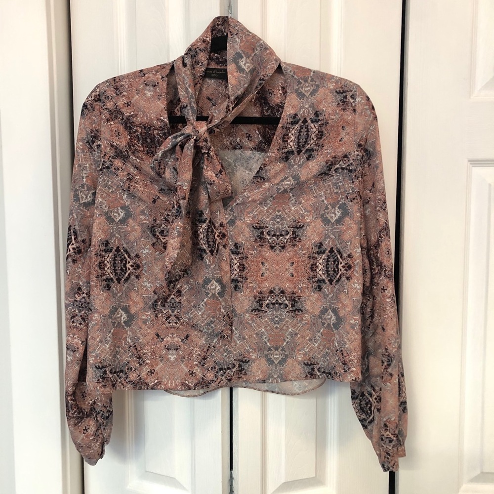 EUC House of Harlow 1960 top- WORN ONCE!